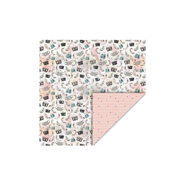 Scrap papir 30 x 30 cm