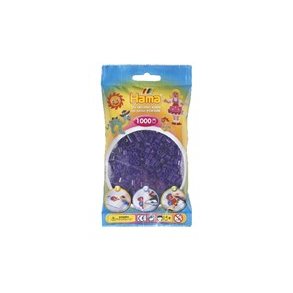 Hama perler 1000 stk tranaparant lilla