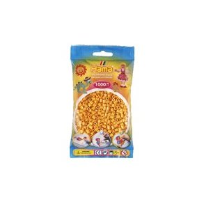 Hama perler 1000 stk peter plys gul