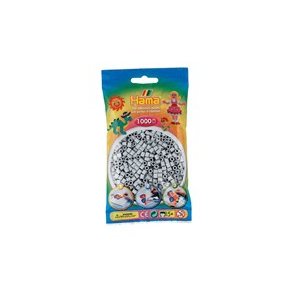 Hama perler 1000 stk lys gr�
