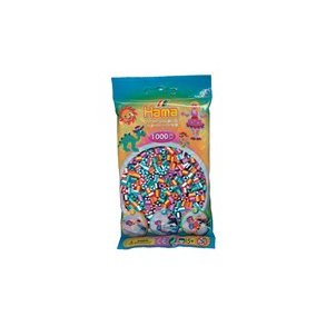 Hama perler 1000 stk stribet mix