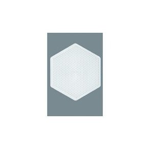 plade sekskantet stor