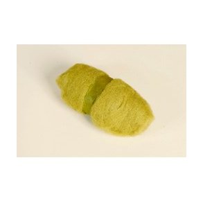 Kartet uld 50 gram lemon