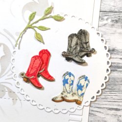 Cowboyhat, stvler og sporer