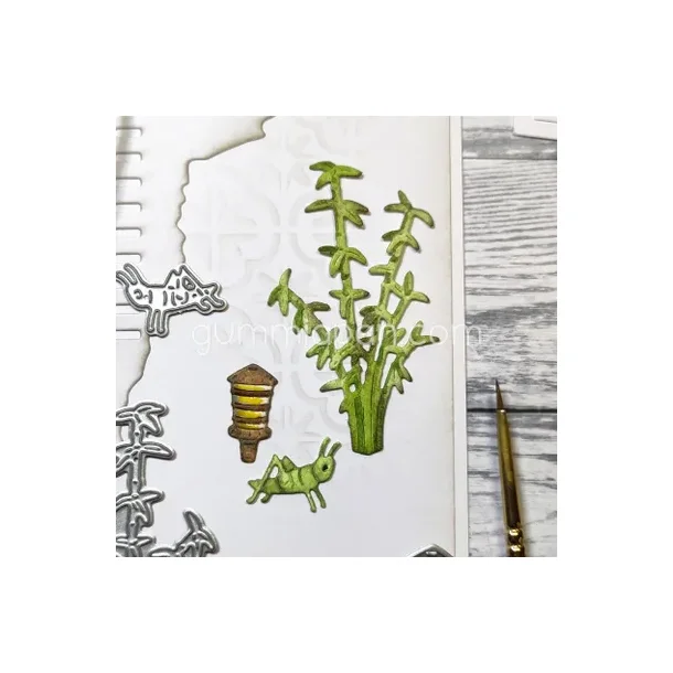 Bambu, Grshoppa och Lykta