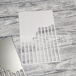 Stribet baggrundsdie