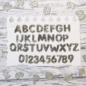 Ballon-bogstaver og tal