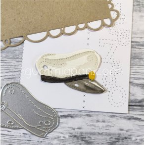 Studenterhue med syninger