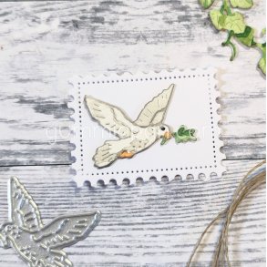 Duva / due med kvist