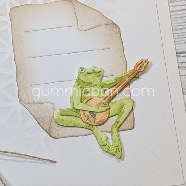 Groda med Banjo / Fr med banjo