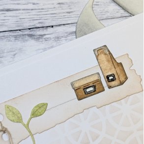 Tidskriftssamlare m. Lda / Magasinsamler m. skuffer