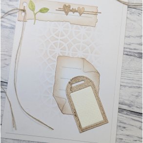 Suitcase Tag / Manila mrke