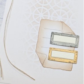 Label frame / Tekst Ramme