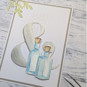 Glasflaskor med kork / Glasflasker med prop