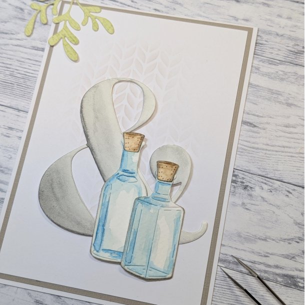 Glasflaskor med kork / Glasflasker med prop