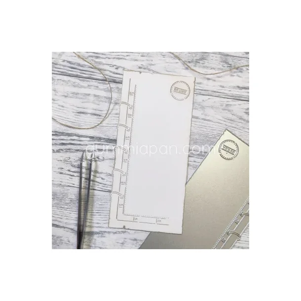 Gummiapan slimline planner