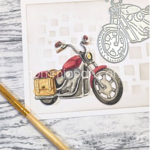 Motorcykel fra siden