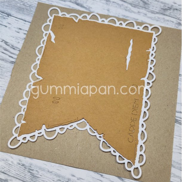 Doodle-baggrund til gammelt Carpe Diem-banner