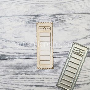 Slidt billet med stjerne