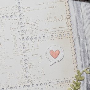 Lille hjerte taleboble