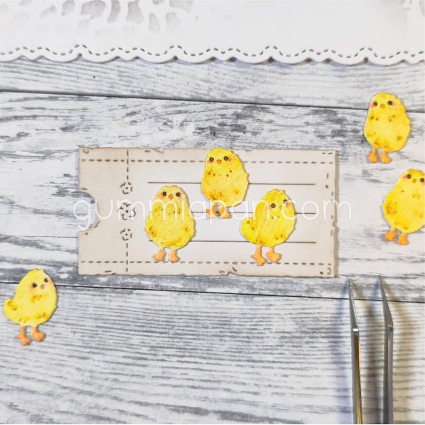 3 sm� fluffy kyllinger