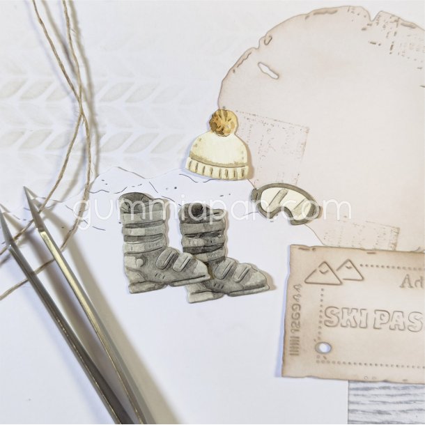 Skist�vler, hue og skibriller