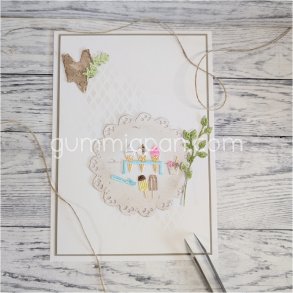 H�ndtegnet gammel blondebrik