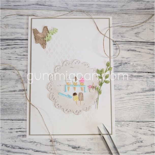 H�ndtegnet gammel blondebrik