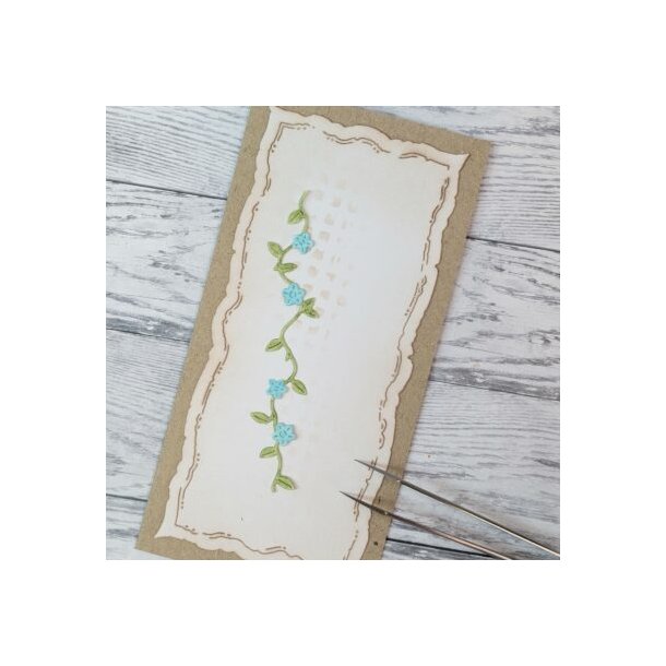 Ranke med l�se blomster