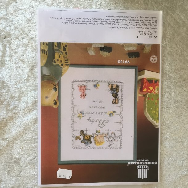 Komplet broderist barnedb