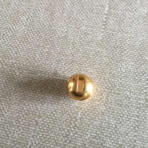 Lse mode til 3 mm flad lder forgyldt