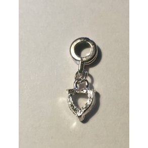 Metalperle forslvet 4 mm