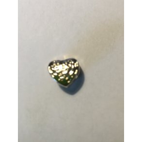 Metalperle forslvet 4 mm