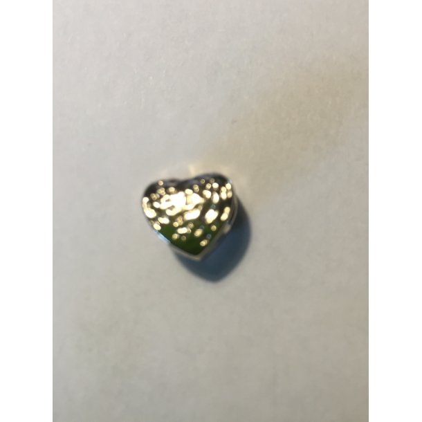 Metalperle forslvet 4 mm