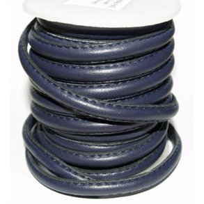 Dobbeltsyet l�der bl�lilla 1 meter