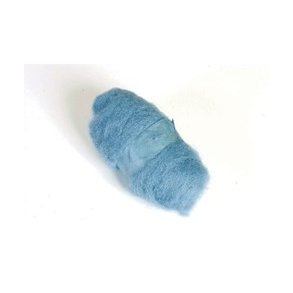 Kartet uld 50 gram himmelbl