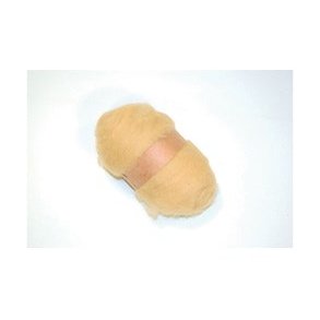 Kartet uld 50 gram hud