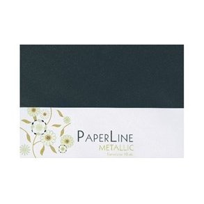 Kuverter metallic 10 stk c6 sort