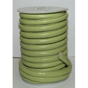 Randsyet l�der lys gr�n 4 mm 1 meter