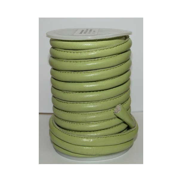 Randsyet l�der lys gr�n 4 mm 1 meter