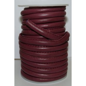 Randsyet l�der bordeaux 4 mm 1 meter