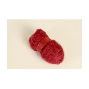 Kartet uld 50 gram mrk rd