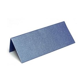 Bordkort metallic 10 x7 cm 10 stk mrkbl