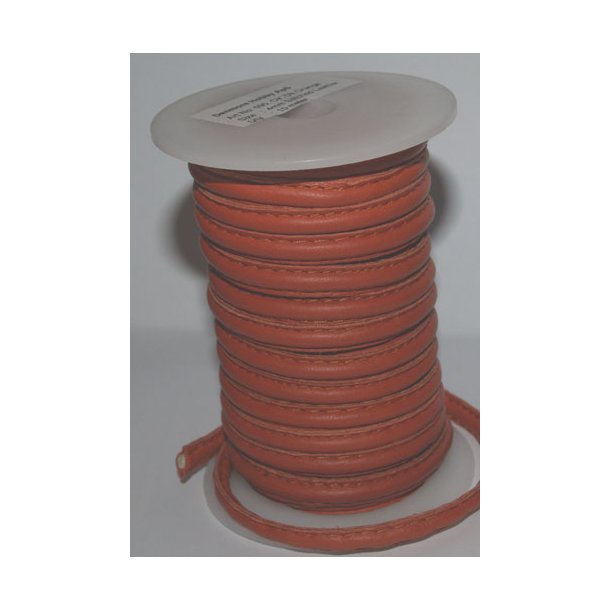 L�der dobbelt syet orange 1 meter