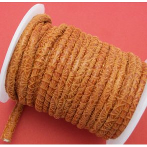 L�der reptil orange 1 meter