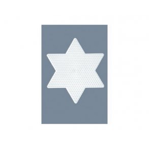 Perleplade stjerne stor