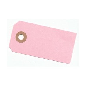 Manillamrker 40x80 mm 10 stk lysrd